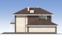 Двухэтажный дом с гаражом, террасой и балконами Rg5342z (Зеркальная версия) Фасад4