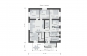 Проект одноэтажного дома с верандой и мансардой Rg5361z (Зеркальная версия) План2