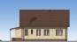 Проект одноэтажного дома с верандой и мансардой Rg5361z (Зеркальная версия) Фасад2