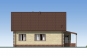 Проект одноэтажного дома с верандой и мансардой Rg5361z (Зеркальная версия) Фасад4