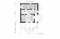 Проект индивидуального одноэтажного жилого дома с подвалом и мансардой. Rg5365z (Зеркальная версия) План2