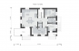 Проект индивидуального одноэтажного жилого дома с подвалои и  мансардой. Rg5367z (Зеркальная версия) План2