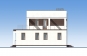 Проект двухэтажного дома с террасами Rg5370z (Зеркальная версия) Фасад2