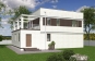 Проект двухэтажного дома с террасами Rg5370z (Зеркальная версия) Вид3