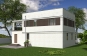 Проект двухэтажного дома с террасами Rg5370z (Зеркальная версия) Вид4