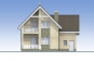Одноэтажный дом с мансардой, террасой, балконом и гаражом Rg5375 Фасад3