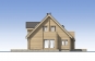 Одноэтажный дом с мансардой, гаражом и террасой Rg5378z (Зеркальная версия) Фасад4