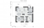 Одноэтажный дом с мансардой и  террасой Rg5403z (Зеркальная версия) План2