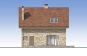 Одноэтажный дом с мансардой и  террасой Rg5403z (Зеркальная версия) Фасад3