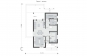Проект индивидуального одноэтажного жилого дома с мансардой, террасой и балконом Rg5409z (Зеркальная версия) План2
