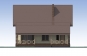 Одноэтажный жилой дом с мансардой, гаражом, террасой и балконом. Rg5420 Фасад3