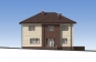 Проект двухэтажного дома с террасой Rg5425z (Зеркальная версия) Фасад4