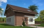 Одноэтажный дом с мансардой и гаражом Rg5429z (Зеркальная версия) Вид4