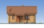 Проект одноэтажного дома с террасой Rg5438z (Зеркальная версия) Фасад1