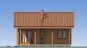 Проект одноэтажного дома с террасой Rg5438z (Зеркальная версия) Фасад3