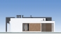 Проект одноэтажного дома с террасой Rg5450z (Зеркальная версия) Фасад2