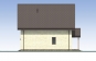 Одноэтажный жилой дом с мансардой и гаражом Rg5452z (Зеркальная версия) Фасад2