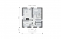 Проект одноэтажного дома с мансардой Rg5458z (Зеркальная версия) План2