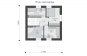 Одноэтажный жилой дом с мансардой Rg5474z (Зеркальная версия) План4