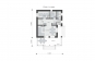 Проект одноэтажного дома с мансардой и террасой Rg5482z (Зеркальная версия) План2