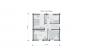 Проект одноэтажного дома с мансардой и террасой Rg5489z (Зеркальная версия) План4