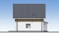 Проект одноэтажного дома с мансардой и террасой Rg5489z (Зеркальная версия) Фасад4