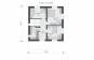 Проект  двухэтажного жилого дома с террасой Rg5506z (Зеркальная версия) План3