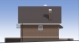 Одноэтажный жилой дом с мансардой, террасами, эркером и балконом Rg5508z (Зеркальная версия) Фасад4