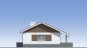 Одноэтажный дом с гаражом,  погребом и террасой Rg5513z (Зеркальная версия) Фасад2
