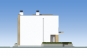 Проект двухэтажного дома с террасой Rg5515z (Зеркальная версия) Фасад2