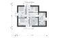 Проект одноэтажного жилого дома с мансардой, террасой и балконами Rg5521z (Зеркальная версия) План4