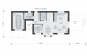 Проект одноэтажного дома с мансардой, террасой и гаражом Rg5523z (Зеркальная версия) План2