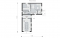 Проект одноэтажного дома с гаражом Rg5533z (Зеркальная версия) План2