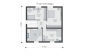 Проект одноэтажного жилого дома с мансардой Rg5534z (Зеркальная версия) План4