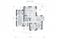 Проект одноэтажного жилого дома с мансардой, гаражом, балконами и террасой Rg5536z (Зеркальная версия) План2