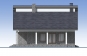 Одноэтажный дом с мансардой и террасой Rg5539 Фасад4