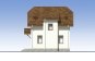 Одноэтажный дом с мансардой и террасой Rg5542z (Зеркальная версия) Фасад2