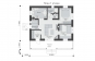 Проект одноэтажного жилого дома с террасой Rg5555z (Зеркальная версия) План2