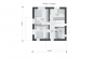 Двухэтажный жилой дом с подвалом и террасами Rg5560z (Зеркальная версия) План3