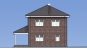 Двухэтажный жилой дом с террасой Rg5561z (Зеркальная версия) Фасад4