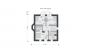 Проект одноэтажного дома с террасами и мансардой Rg5566z (Зеркальная версия) План4