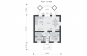Проект одноэтажного дома с мансардой и террасой Rg5584z (Зеркальная версия) План2