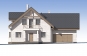 Проект одноэтажного дома с мансардой, гаражом, террасой и балконом Rg5585z (Зеркальная версия) Фасад1