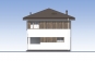 Двухэтажный дом с террасой и балконом Rg5595z (Зеркальная версия) Фасад1