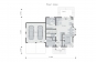 Проект одноэтажного дома с мансардой и террасой Rg5609z (Зеркальная версия) План2