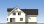 Проект одноэтажного дома с мансардой и террасой Rg5609z (Зеркальная версия) Фасад3