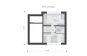 Одноэтажный жилой дом с подвалом, террасой и мансардой Rg5612z (Зеркальная версия) План4