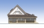 Одноэтажный жилой дом с подвалом, террасой и мансардой Rg5612z (Зеркальная версия) Фасад3