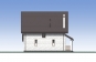 Одноэтажный жилой дом с мансардой и террасой Rg5619z (Зеркальная версия) Фасад2