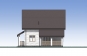 Одноэтажный жилой дом с мансардой и террасой Rg5619z (Зеркальная версия) Фасад4
